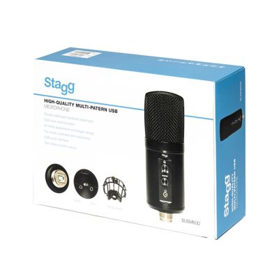 10. STAGG SUM60D - USB-Kondensatormikrofon