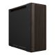 21. ASUS ProArt PA602 Wood Edition Modern Black – Midi-Tower mit Metallfront, Schwarz, Holz