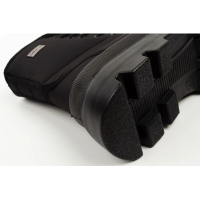 6. Progress Damen-Winterstiefel Schneestiefel schwarz warm gefüttert mit Lammfell