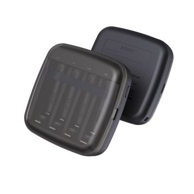 4. XTAR Ladegerät für R03 / AAA und R6 / AA Li-Ion 1,5V / NiMH BC4 Akkus