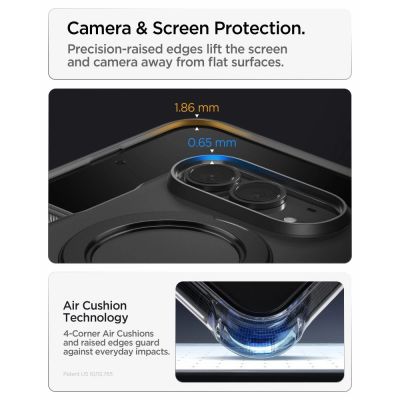14. Spigen Slim Armor Pro S Magsafe Hülle für iPhone Duo – Schwarz
