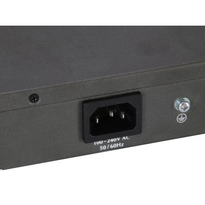 4. LevelOne GTP-5271 Managed Network Switch L3 Gigabit Ethernet (10/100/1000) PoE-Unterstützung Grau