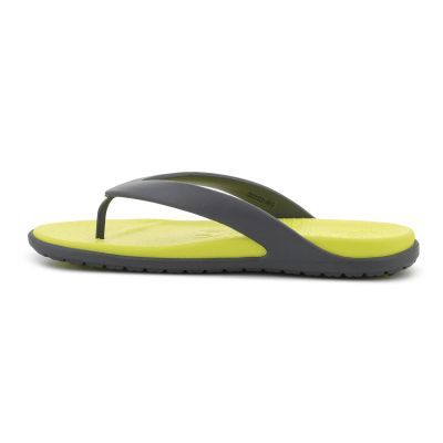 6. CROCS COAST FLIP SCHIEFERGRAU/ZITRUS 212035-0GG