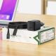 22. Acefast A118 30W GaN USB-C Wandladegerät mit 1,2 m USB-C-auf- Lightning Kabel – Schwarz