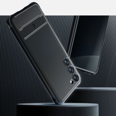 18. Spigen Rugged Armor Hülle für Samsung Galaxy S23 – mattschwarz