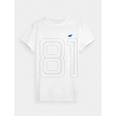 11. T-Shirt 4F M 4FWSS24TTSHM1895-91S 3er-Pack