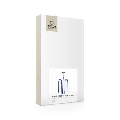 2. Tech-Protect C7S Seil-Umhängegurt – blau