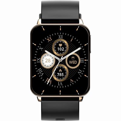 7. Smartwatch Gravity Roségold Schwarz 2 Armbänder GT17-5
