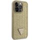 4. Guess GUHCP14LHDGTPD iPhone 14 Pro 6,1" Gold/Gold Hardcase Strass Dreieck