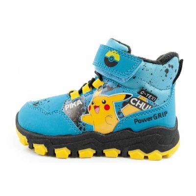 2. Leomil Pokemon Kinder Winterstiefeletten isoliert wasserdicht blau