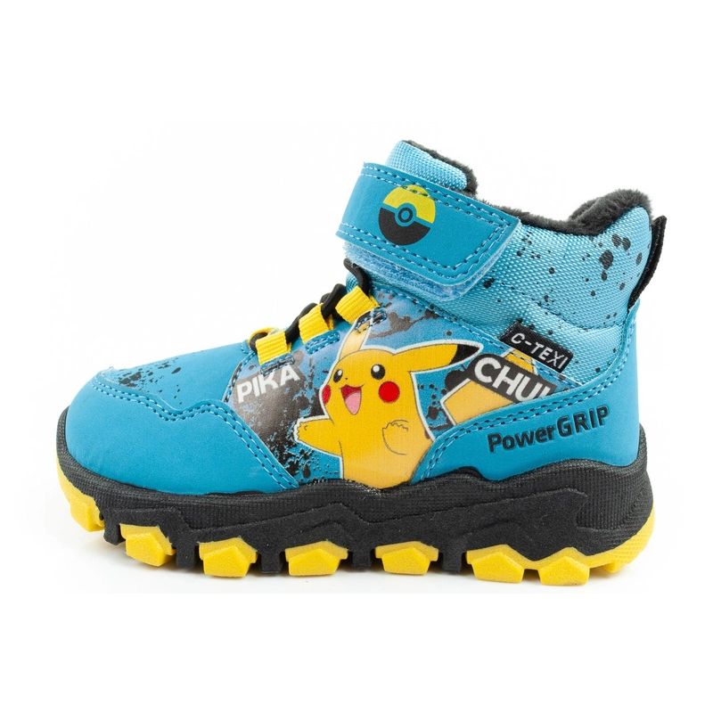 2. Leomil Pokemon Kinder Winterstiefeletten isoliert wasserdicht blau