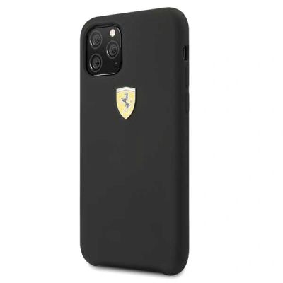 2. Ferrari Silikonhülle für iPhone 11 Pro Max – Schwarz