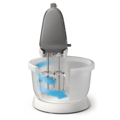 14. Philips Viva Collection HR3745/00 Standmixer 450W Grau/Weiß