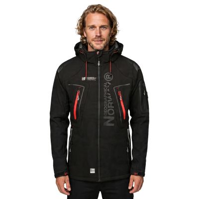 16. Geographical Norway Techno Softshelljacke M WU1060H/GN-BLACK