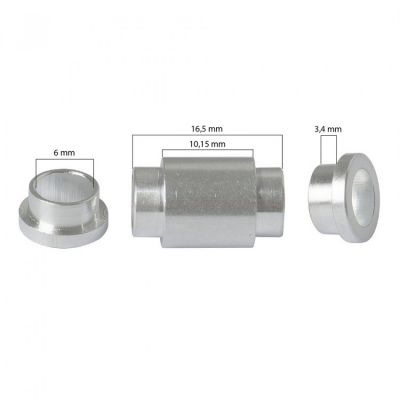 2. Abstandshalter und Distanzhülsen für TEMPISH-Rollen, 6 mm