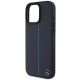 6. Mercedes MB Blue Line MagSafe Lederhülle für iPhone 16 Pro Max – Marineblau