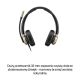 136. HP Poly Mission 825 Stereo-USB-Kabel-Headset