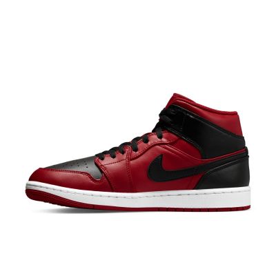 2. Nike Air Jordan 1 Mid Rot/Schwarz 51,5