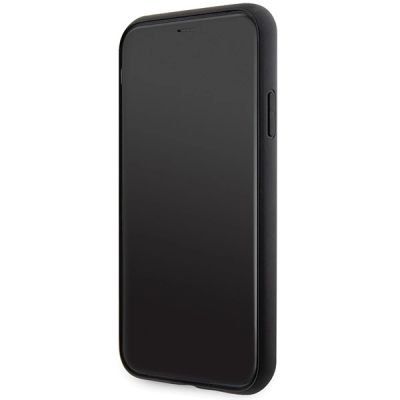 5. Guess Strass Metall Logo iPhone 11 / Xr 6.1" Hülle - Schwarz
