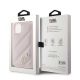 8. Karl Lagerfeld Diagonal Quilted Script Hülle für iPhone 11 / Xr – Rosa