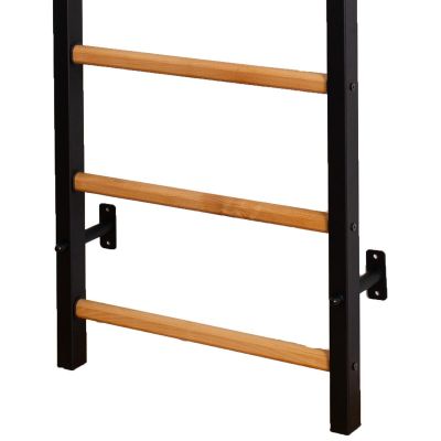 10. Turnwand-Stangen aus Holz und Metall mit Metall-Stangenbank K 721B