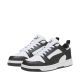 2. Puma Rebound V6 Lo Mid Kinderschuhe weiß und schwarz 393833 01
