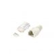 Equip 121175 RJ-45 Stecker Transparent, Weiß