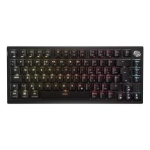 Corsair K65 PLUS Gaming-Tastatur, USB + Funk + Bluetooth, QWERTZ-Tastatur, US-Englisch, Schwarz