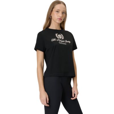 4. Damen-T-Shirt 4F F2738 Tiefschwarz 4FWSS26TTSHF2738 20S