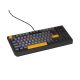 24. GENESIS Thor 230 TKL Gaming-Tastatur USB + RF Wireless + Bluetooth QWERTY Schwarz, Grau, Orange