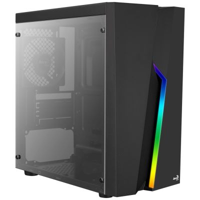 2. AEROCOOL PGS BOLT MINI SCHWARZES RGB-GEHÄUSE
