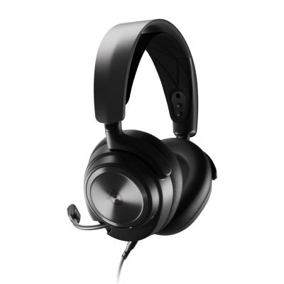 7. Steelseries Arctis Nova Pro Gaming-Headset mit Kabel und Kopfbügel, Schwarz
