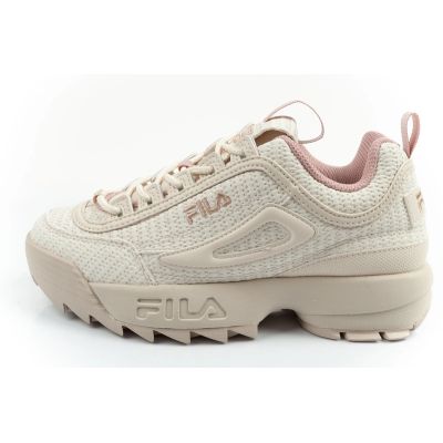 2. Fila Disruptor Damenschuhe, modische Sportschuhe, beige, bequem
