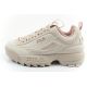 2. Fila Disruptor Damenschuhe, modische Sportschuhe, beige, bequem