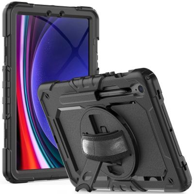 2. Tech-Protect Solid360 Hülle für Samsung Galaxy Tab S9 FE 10,9" X510 / X516B - Schwarz