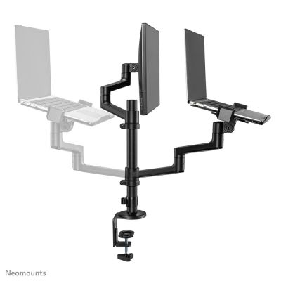 4. Neomounts DS20-425BL2 Monitorhalterung/Ständer 68,6 cm (27") Schreibtisch Schwarz
