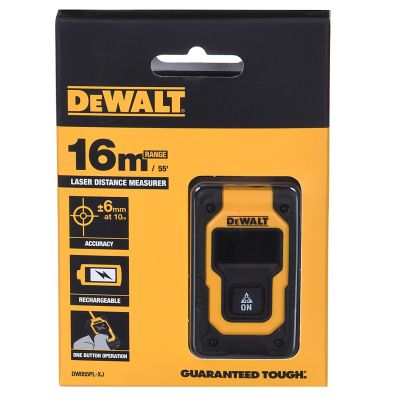 2. DEWALT 16m Laser-Entfernungsmesser DW055PL-XJ