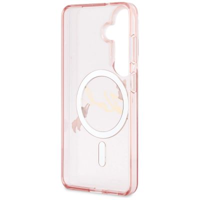 7. Karl Lagerfeld IML KC Script MagSafe Hülle für Samsung Galaxy S26 - Pink