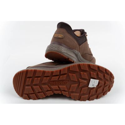8. Skechers Herren-Schuhe Slade Ultra Slip-ins, braune bequeme Slipper