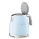 37. SMEG Wasserkocher KLF05PBEU 0,8 l pastellblauer Mini-Wasserkocher