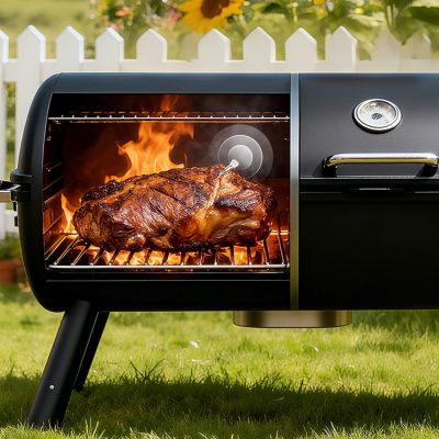 2. Meatmeet X Pro Küchenthermometer mit Bluetooth-/WLAN-App für Grill, Backofen und Smoker – Schwarz
