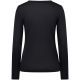 2. Damen-Langarmshirt SUPER.NATURAL W Kryssede Ski LS schwarz