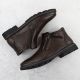 9. Herren-Winterstiefeletten mit Fellfutter und Reißverschlüssen, braun VanHorn AN71309