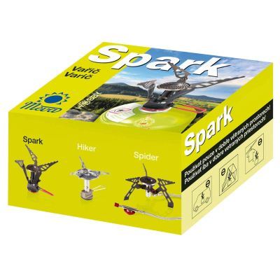 6. Der leichteste Touristenkocher für Gaskartuschen (Ventil oder Gewinde) SPARK 80 Gramm 2,6 kW