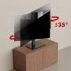 7. MACLEAN Universal-TV-Ständer, für TV-Schränke, max. 40 kg, max. VESA 400x400, Höhen- und Winkelverstellung MC-1240