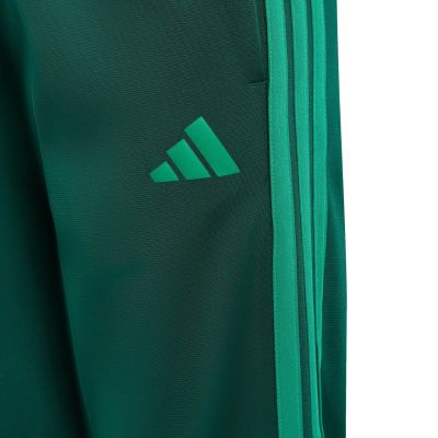 8. adidas Seasonal Essentials Tiberio 3-Streifen Kinder-Trainingsanzug Grün KT1665