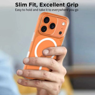 5. Tech-Protect Magpeak Magsafe CC Case für iPhone 17 Pro Max - Transparent