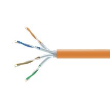Kabelinstallationsausrüstung Cat7 Simplx S/FTP DCA 305,00 m Orange LSZH