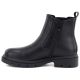 7. Schwarze Damen-Ankle-Boots aus Leder von Sergio Leone, Modell BT-01-S
