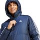 5. adidas Essentials 3-Streifen Isolierte Kapuzenjacke M IS1278